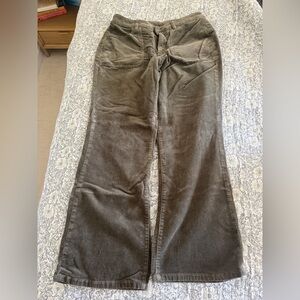Quince organic flare corduroy pants